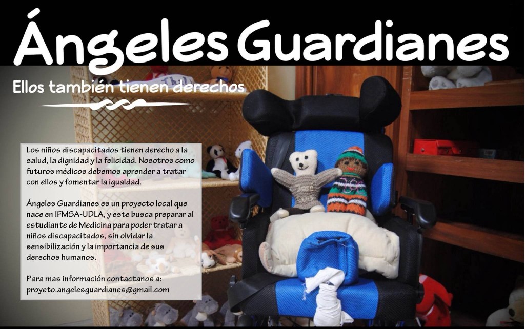 Poster Publicitario de Ángeles Guardianes